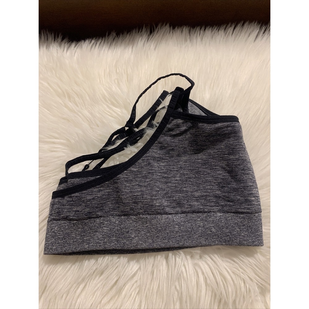 GYMSHARK Small Gray Sports Bra Compression EUC - Picture 8 of 9
